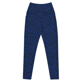 Noir Leopard Crossover Leggings with Pockets - Goth Cloth Co.8995625_14137