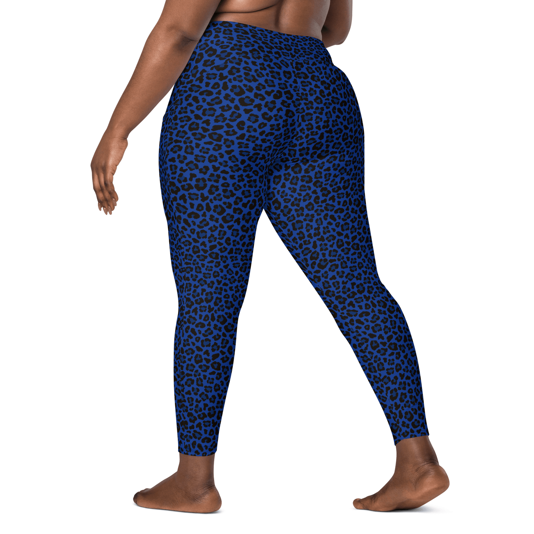Noir Leopard Crossover Leggings with Pockets - Goth Cloth Co.8995625_14137