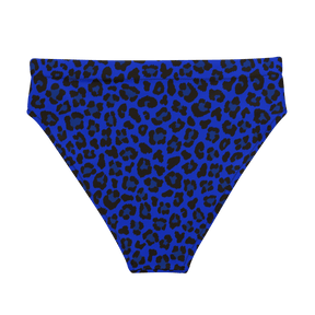 Noir Leopard High - Waisted Sport Bikini Bottom - Goth Cloth Co.8545716_12042