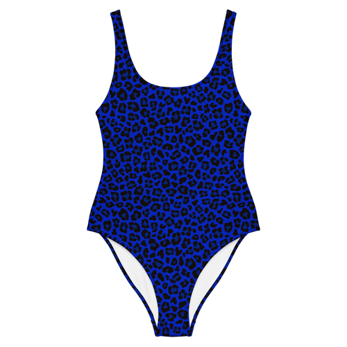 Noir Leopard One - Piece Swimsuit - Goth Cloth Co.6883857_9014