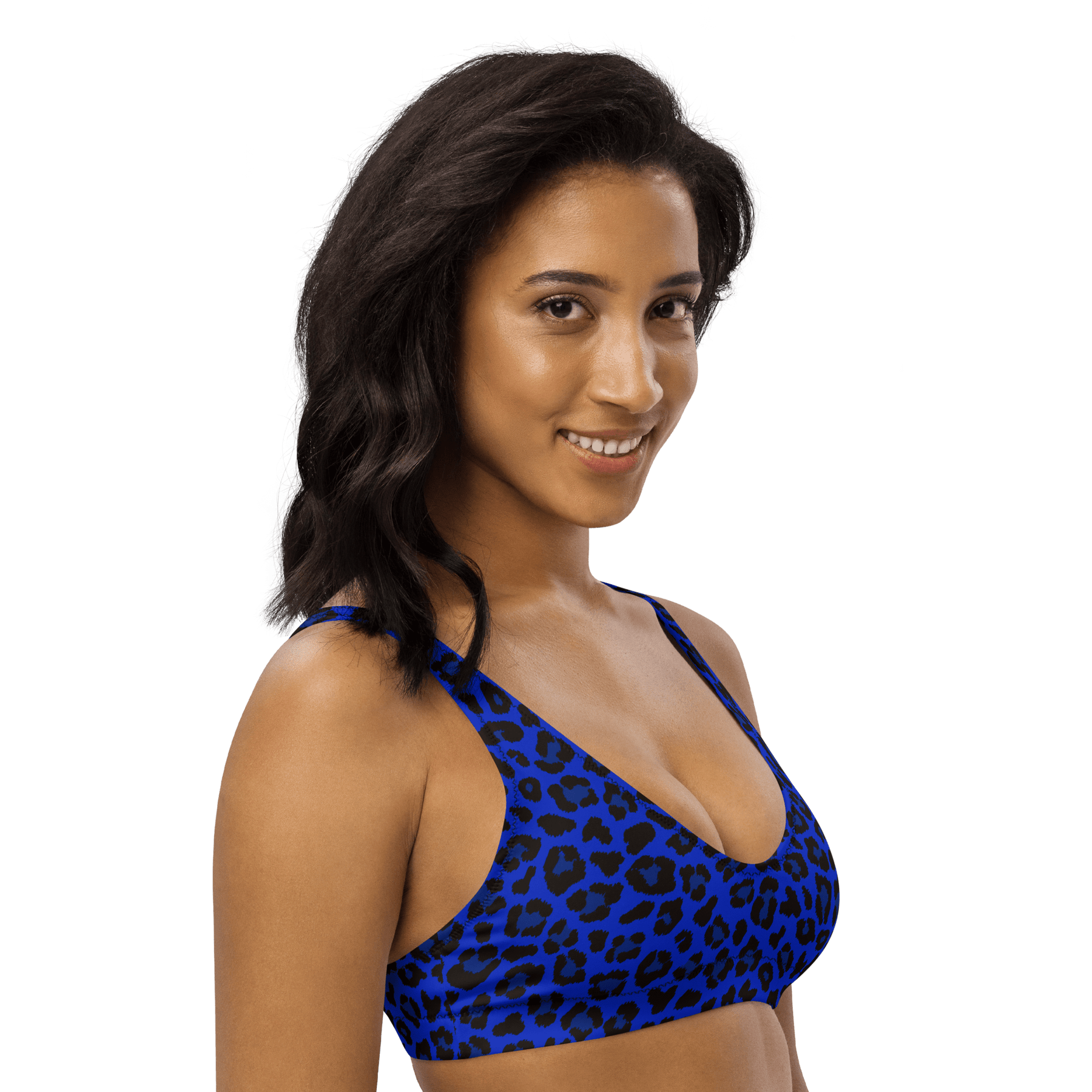 Noir Leopard Padded Sport Bikini Top - Goth Cloth Co.1896421_12035