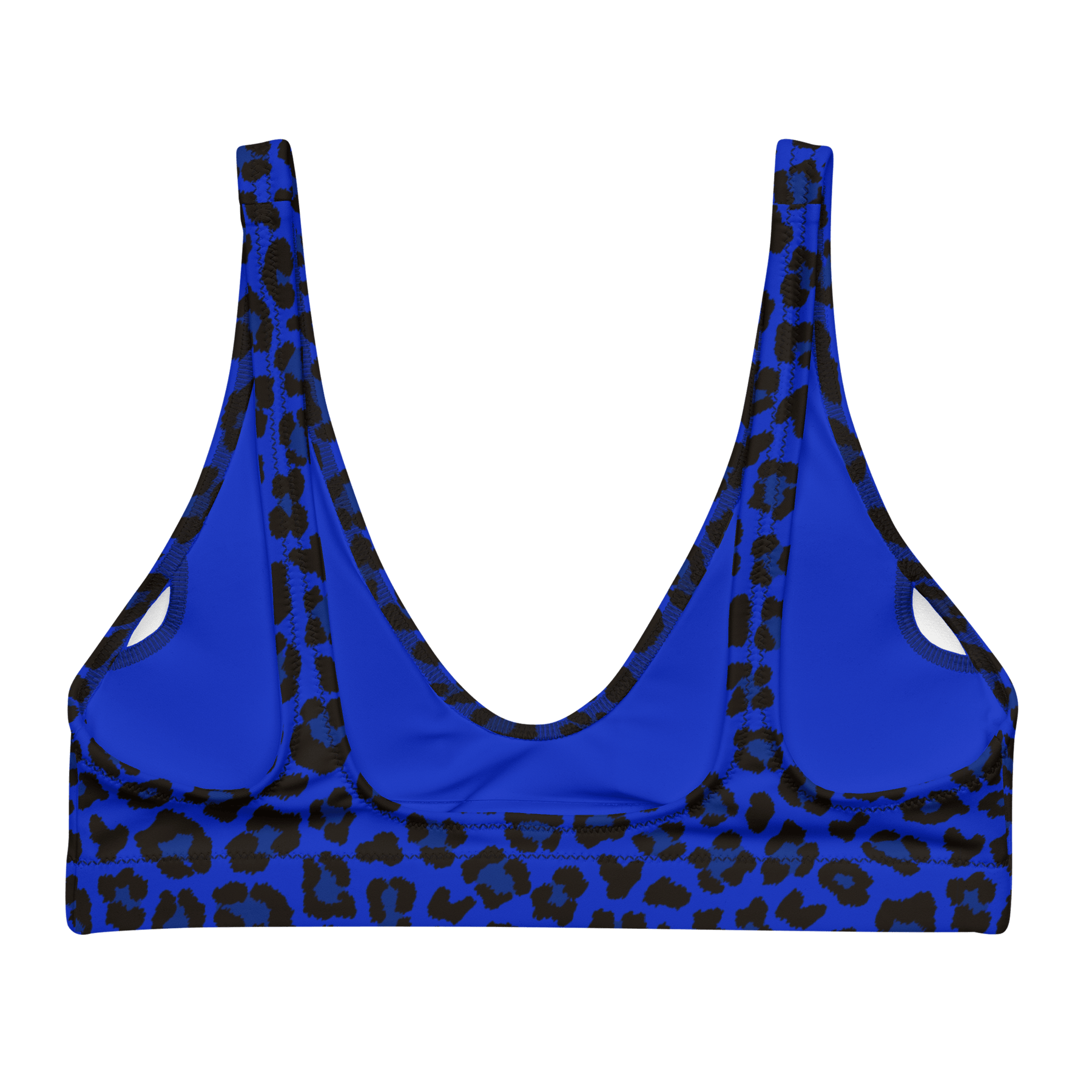Noir Leopard Padded Sport Bikini Top - Goth Cloth Co.1896421_12035
