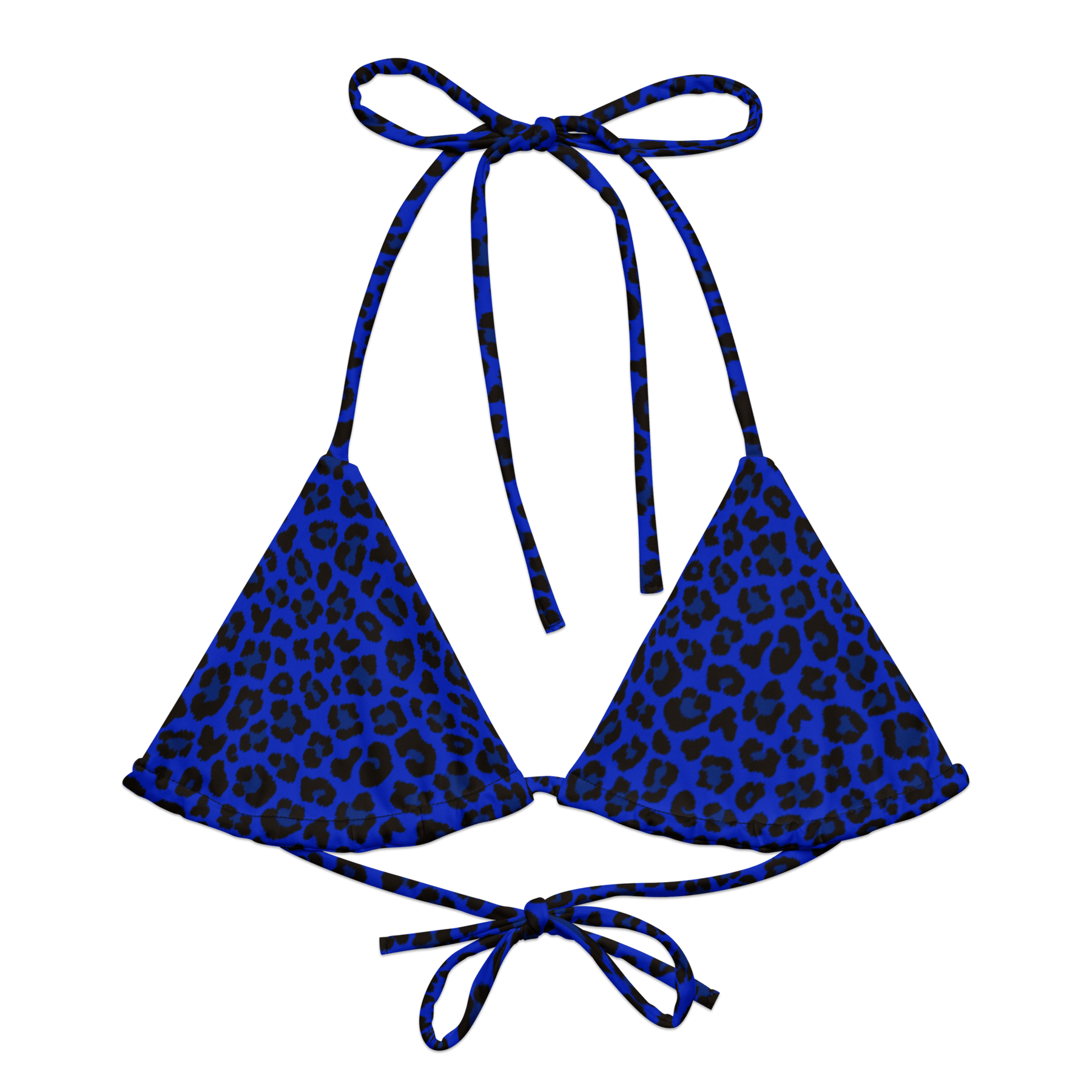 Noir Leopard String Bikini Top - Goth Cloth Co.3705436_16564