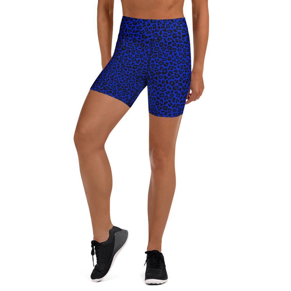 Noir Leopard Yoga Shorts - Goth Cloth Co.5375184_9079