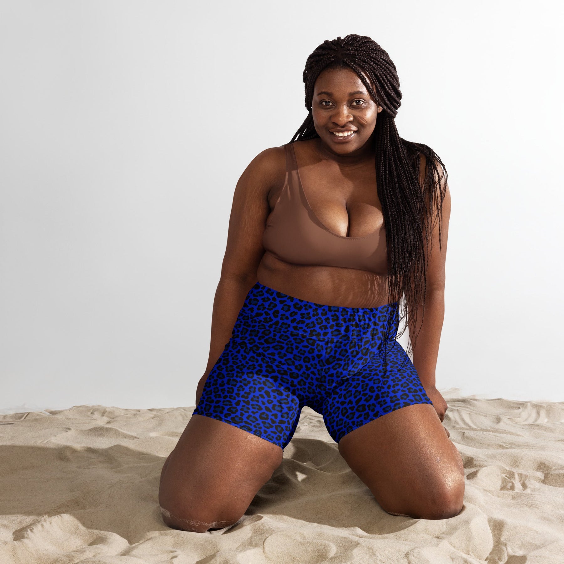 Noir Leopard Yoga Shorts - Goth Cloth Co.5375184_9079