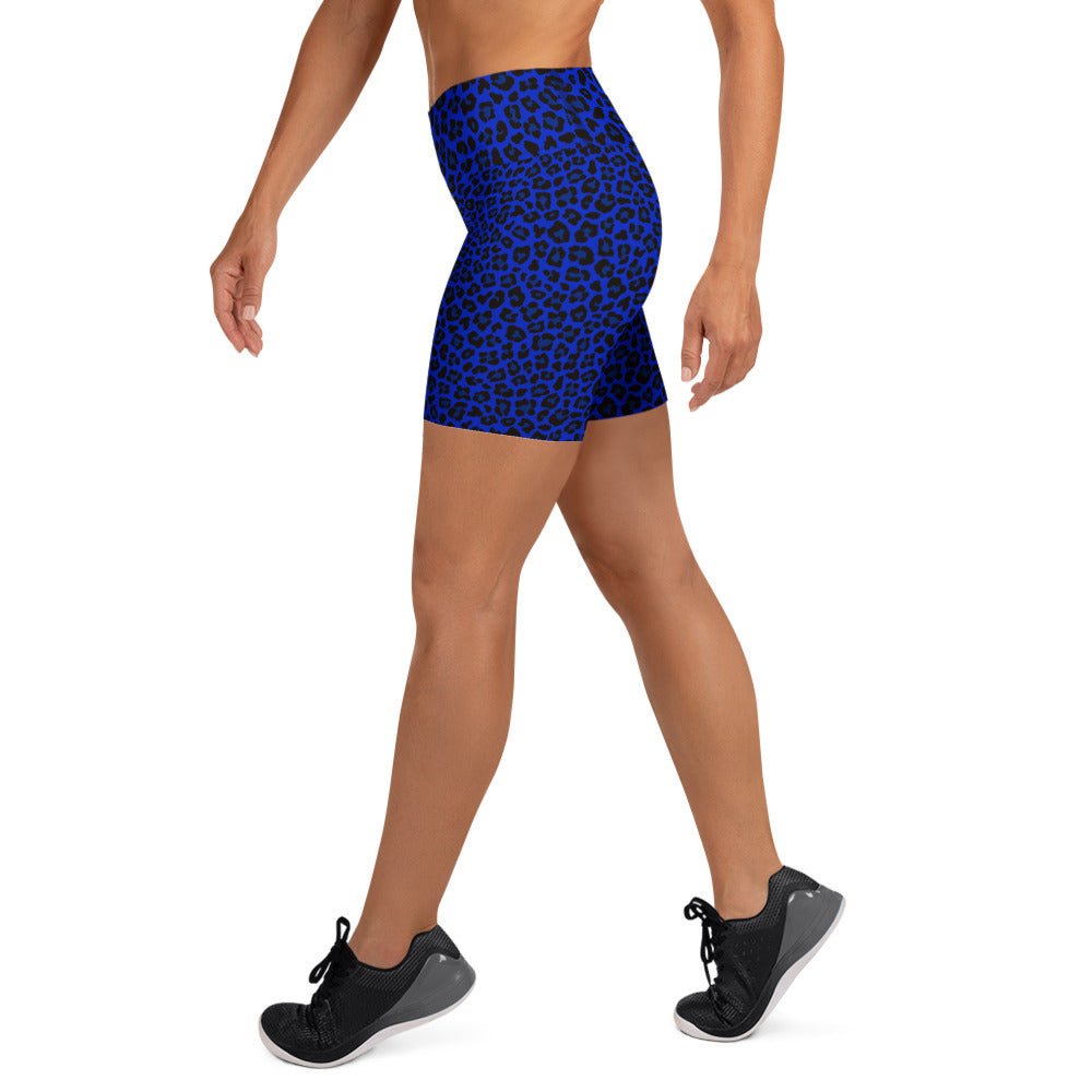 Noir Leopard Yoga Shorts - Goth Cloth Co.5375184_9079