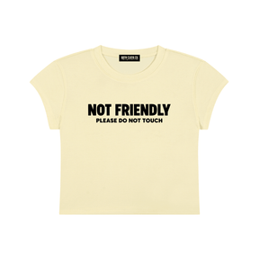 Not Friendly Baby Tee - Goth Cloth Co.260916PODAA1217001