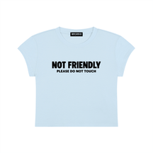 Not Friendly Baby Tee - Goth Cloth Co.260916PODAA1217006
