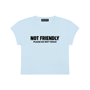 Not Friendly Baby Tee - Goth Cloth Co.260916PODAA1217006