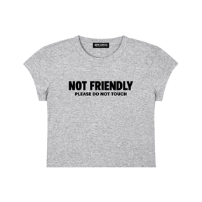 Not Friendly Baby Tee - Goth Cloth Co.260916PODAA1217011