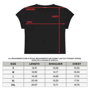 Not Friendly Baby Tee - Goth Cloth Co.260916PODAA1217026