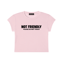 Not Friendly Baby Tee - Goth Cloth Co.260916PODAA1217026