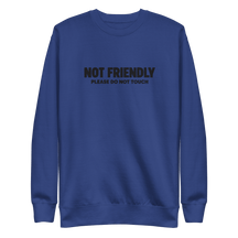 Not Friendly Embroidered Sweatshirt - Goth Cloth Co.Sweatshirt6995611_13869