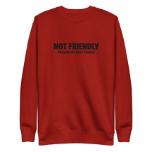 Not Friendly Embroidered Sweatshirt - Goth Cloth Co.Sweatshirt6995611_13875