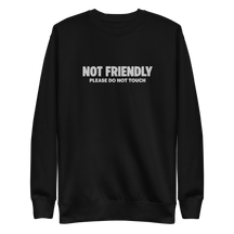 Not Friendly Embroidered Sweatshirt - Goth Cloth Co.Sweatshirt7203141_11254