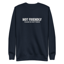 Not Friendly Embroidered Sweatshirt - Goth Cloth Co.Sweatshirt7203141_13252