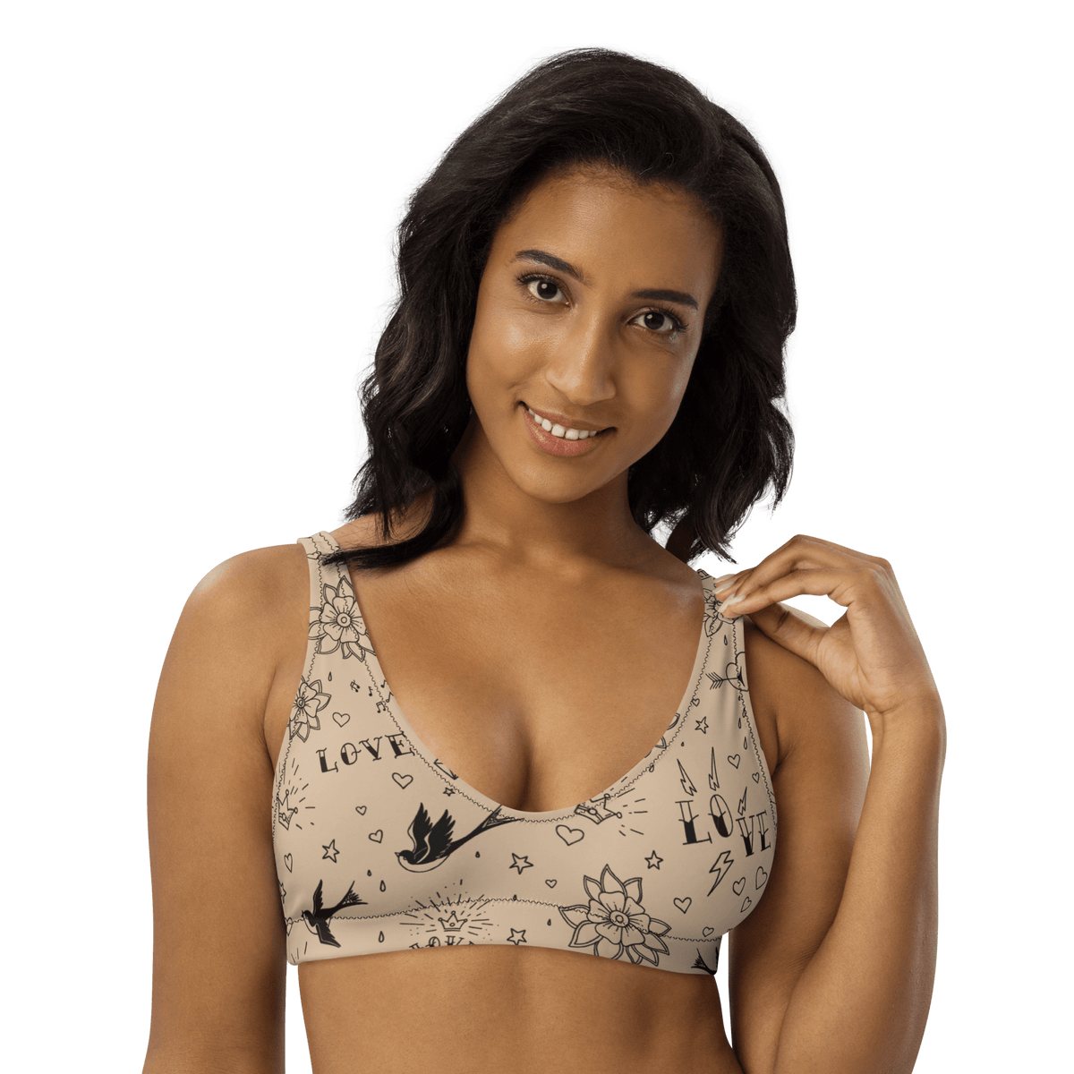 Nude Tattoo Sport Bikini Top - Goth Cloth Co.5973682_12035