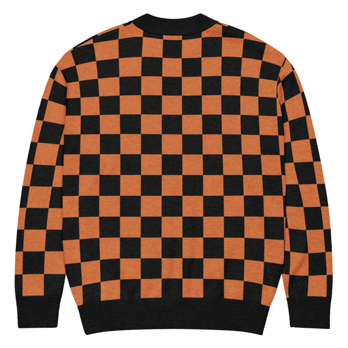 October Tiles Checkerboard Knit Cardigan - Goth Cloth Co.5331120_21030