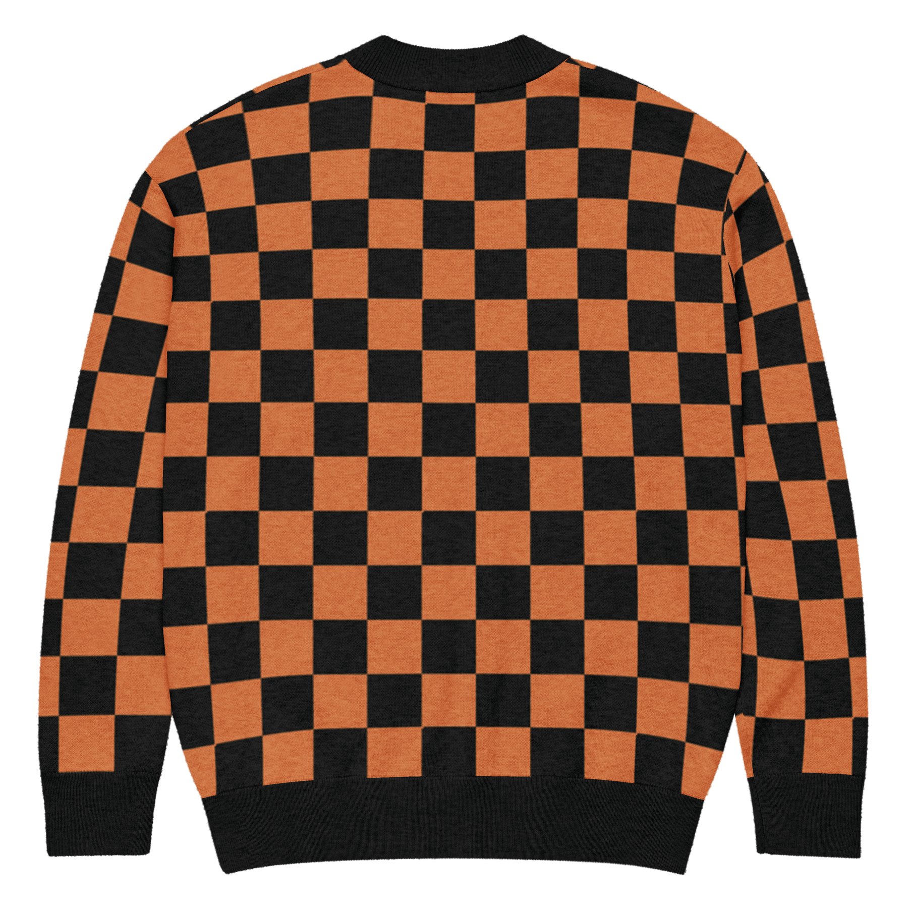 October Tiles Checkerboard Knit Cardigan - Goth Cloth Co.5331120_21030