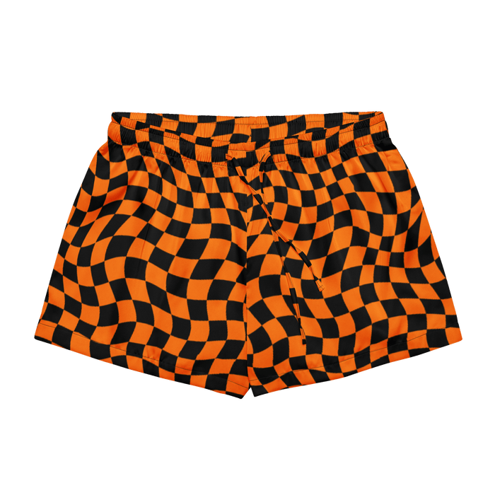 October Tiles Checkered Silky Pajama Shorts - Goth Cloth Co.2121668_20988