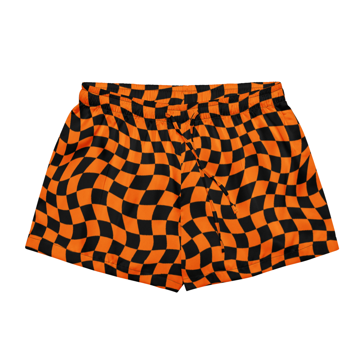 October Tiles Checkered Silky Pajama Shorts - Goth Cloth Co.2121668_20988