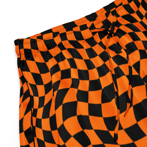 October Tiles Checkered Silky Pajama Shorts - Goth Cloth Co.2121668_20988