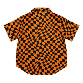 October Tiles Checkered Silky Pajama Top - Goth Cloth Co.1664407_20964