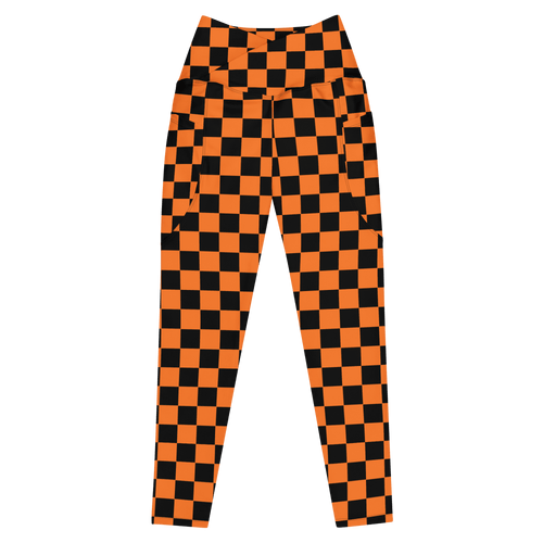 October Tiles Crossover Leggings with Pockets - Goth Cloth Co.5328602_14137