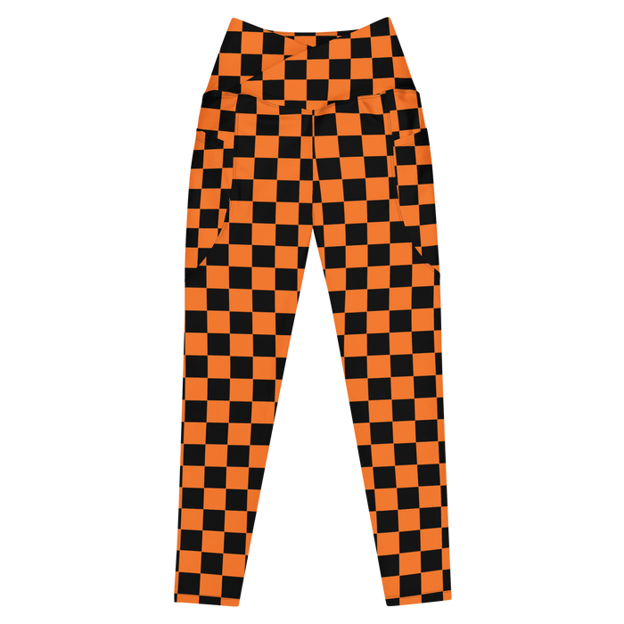 October Tiles Crossover Leggings with Pockets - Goth Cloth Co.5328602_14137