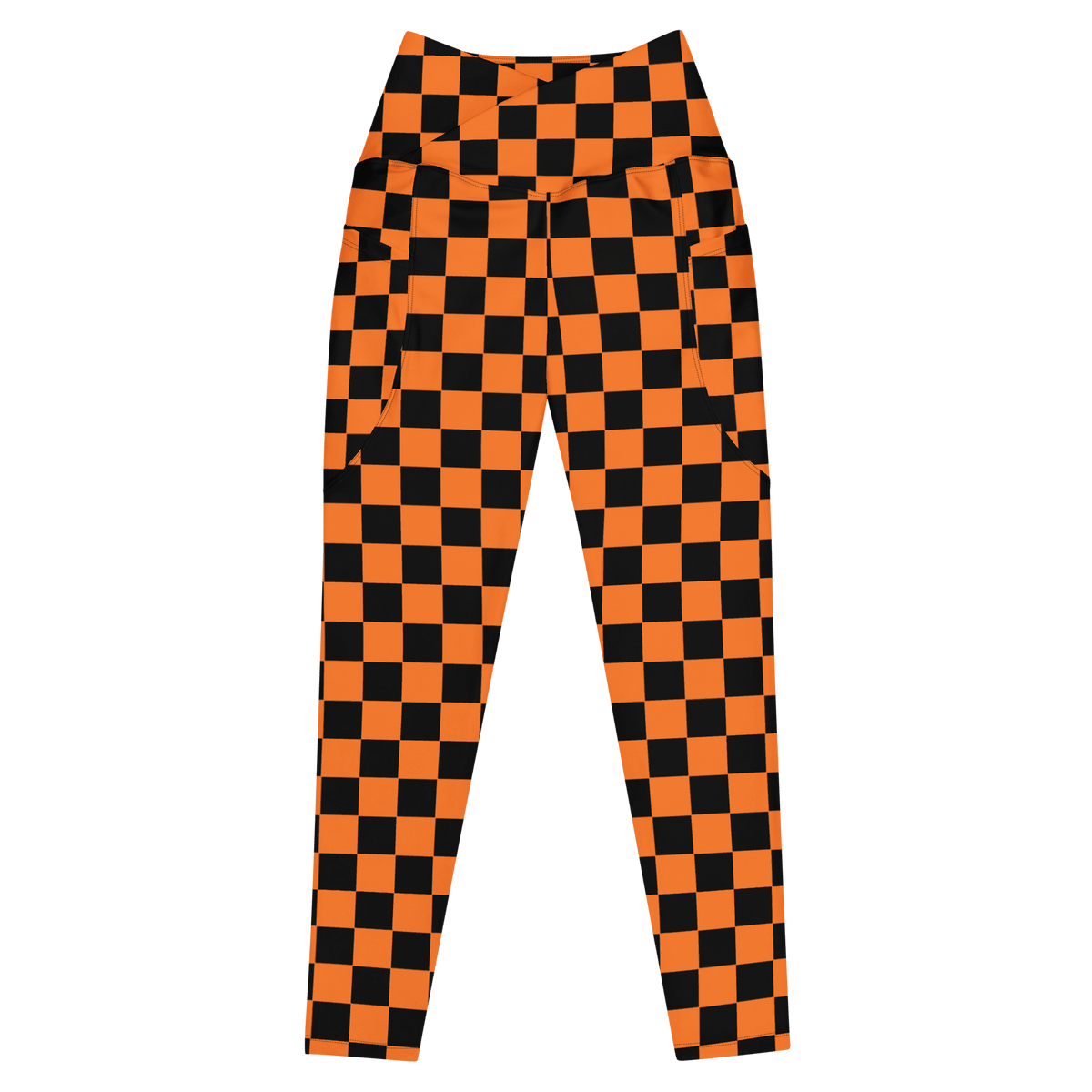 October Tiles Crossover Leggings with Pockets - Goth Cloth Co.5328602_14137