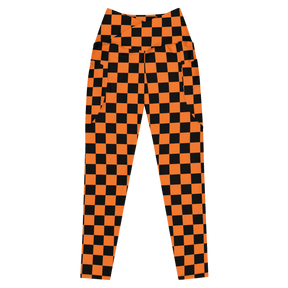 October Tiles Crossover Leggings with Pockets - Goth Cloth Co.5328602_14137
