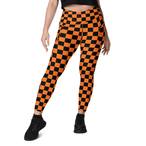 October Tiles Crossover Leggings with Pockets - Goth Cloth Co.5328602_14137