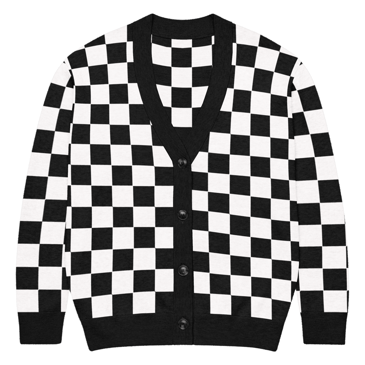 OG Checkerboard Knit Cardigan - Goth Cloth Co.4301809_21037