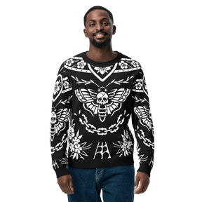 Old School Ink Knit Crewneck Sweater - Goth Cloth Co.3816513_19637