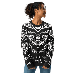 Old School Ink Knit Crewneck Sweater - Goth Cloth Co.3816513_19637