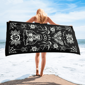 Old School Ink Towel - Goth Cloth Co.3201701_8874