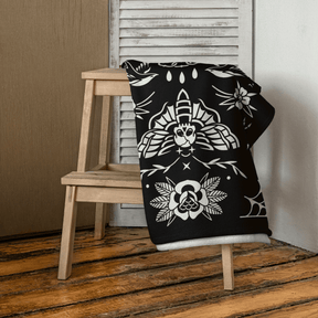 Old School Ink Towel - Goth Cloth Co.3201701_8874