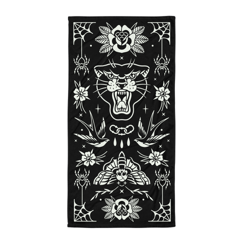 Old School Ink Towel - Goth Cloth Co.3201701_8874