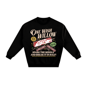 One Wish Willow Vintage Fleeced Sweatshirt - Goth Cloth Co.gymwear260813PODRA0868001