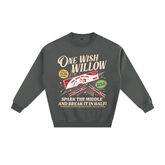 One Wish Willow Vintage Fleeced Sweatshirt - Goth Cloth Co.gymwear260813PODRA0868006