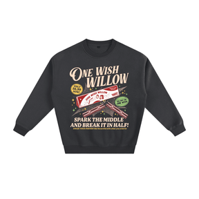 One Wish Willow Vintage Fleeced Sweatshirt - Goth Cloth Co.gymwear260813PODRA0868011