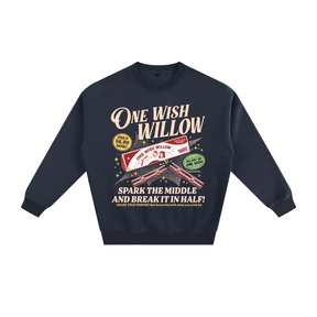 One Wish Willow Vintage Fleeced Sweatshirt - Goth Cloth Co.gymwear260813PODRA0868021