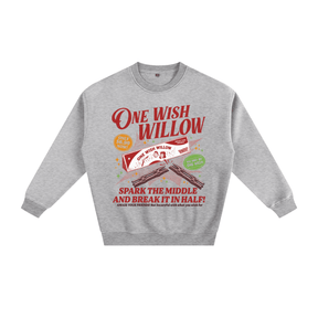 One Wish Willow Vintage Fleeced Sweatshirt - Goth Cloth Co.gymwear260813PODRA0871006