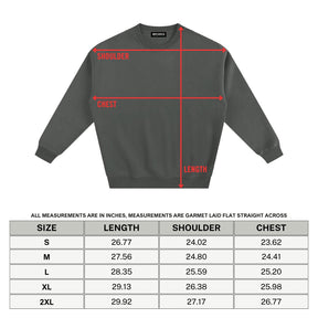 One Wish Willow Vintage Fleeced Sweatshirt