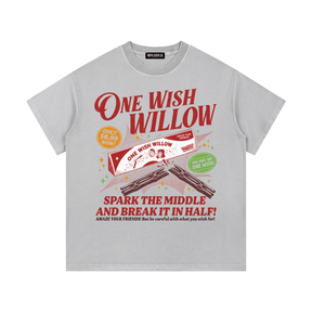 One Wish Willow Vintage Wash Cotton T-Shirt
