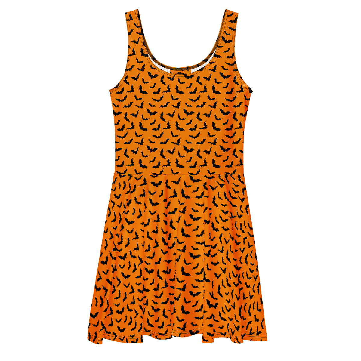 Orange Eclipse Skater Dress - Goth Cloth Co.8498972_9613