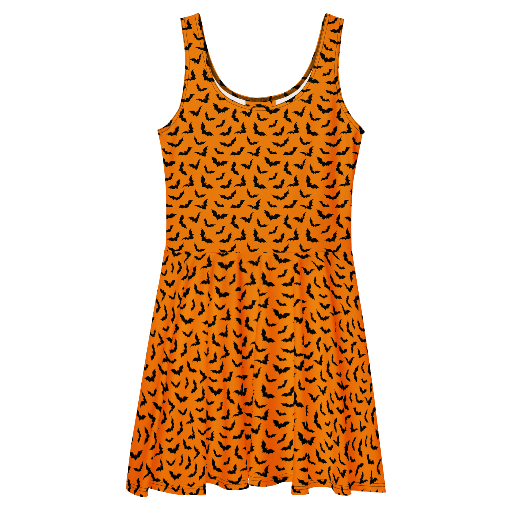 Orange Eclipse Skater Dress - Goth Cloth Co.8498972_9613