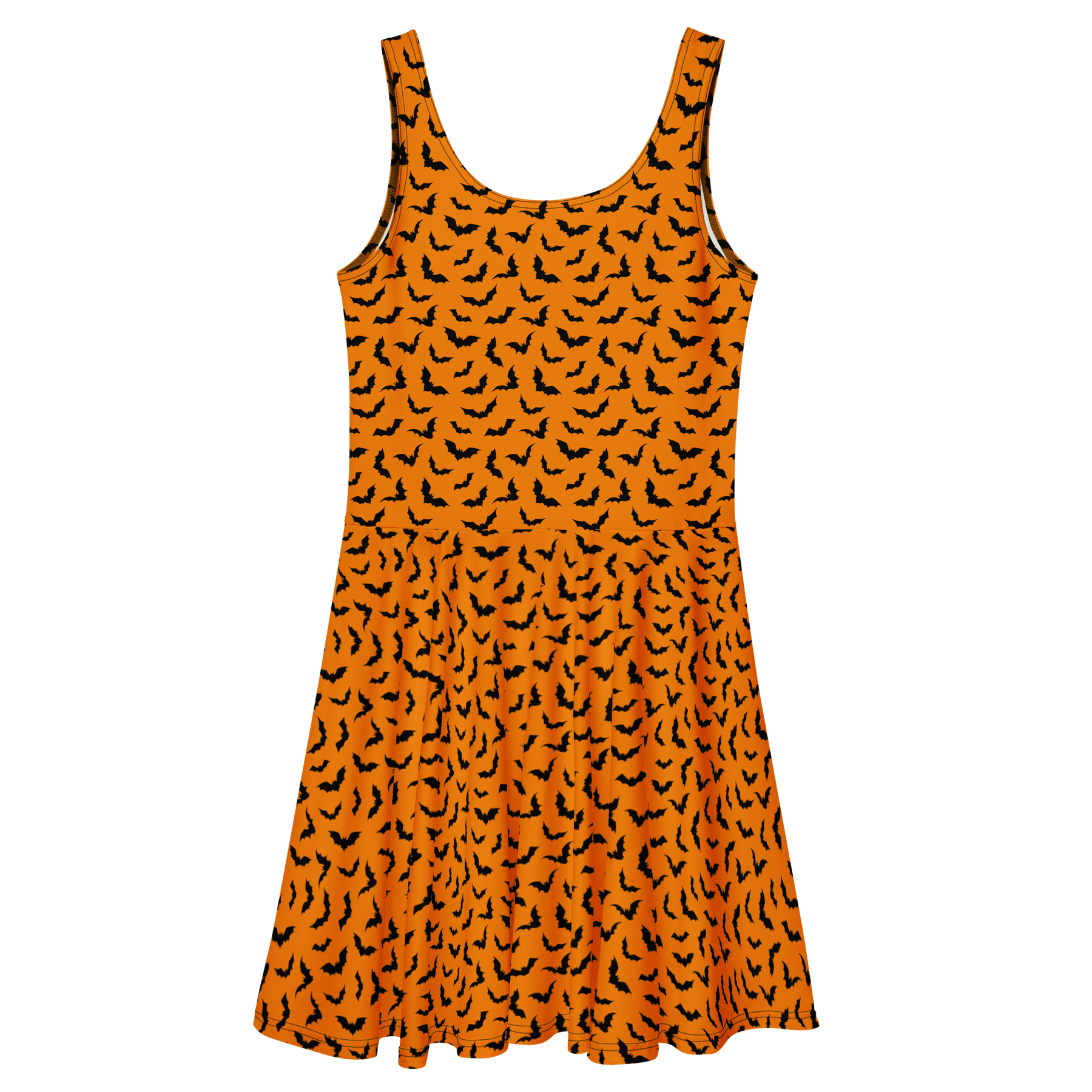 Orange Eclipse Skater Dress - Goth Cloth Co.8498972_9613