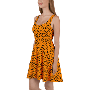Orange Eclipse Skater Dress - Goth Cloth Co.8498972_9613