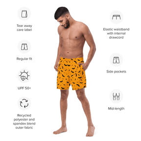 Orange Eclipse Swim Trunks - Goth Cloth Co.6425722_14636